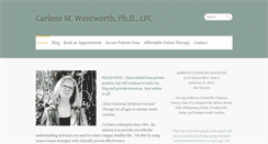 Desktop Screenshot of drcarlenewentworth.com